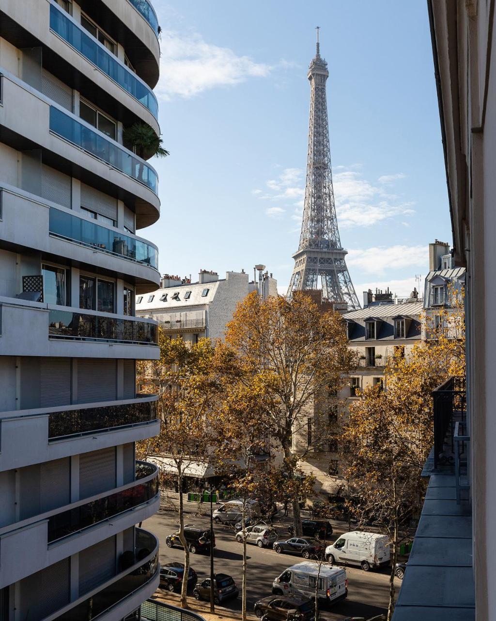 Central Paris - Eiffel Tower View Apartment - 30 Nuits Min Paryż Zewnętrze zdjęcie